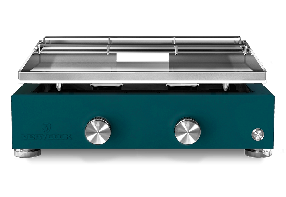 Plancha gas grill SIMPLICITY 2 burner - stainless 
