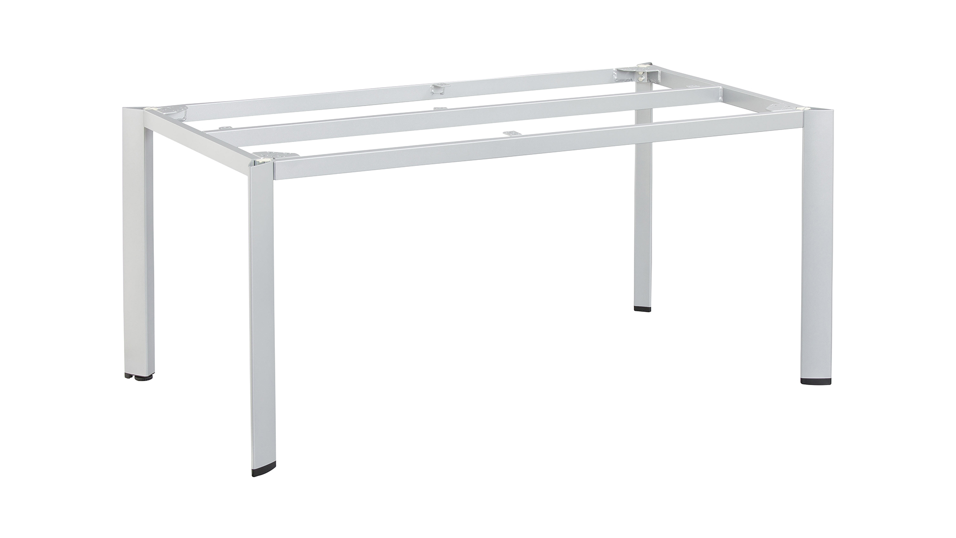 Table frame 160x95x72 cm, silver