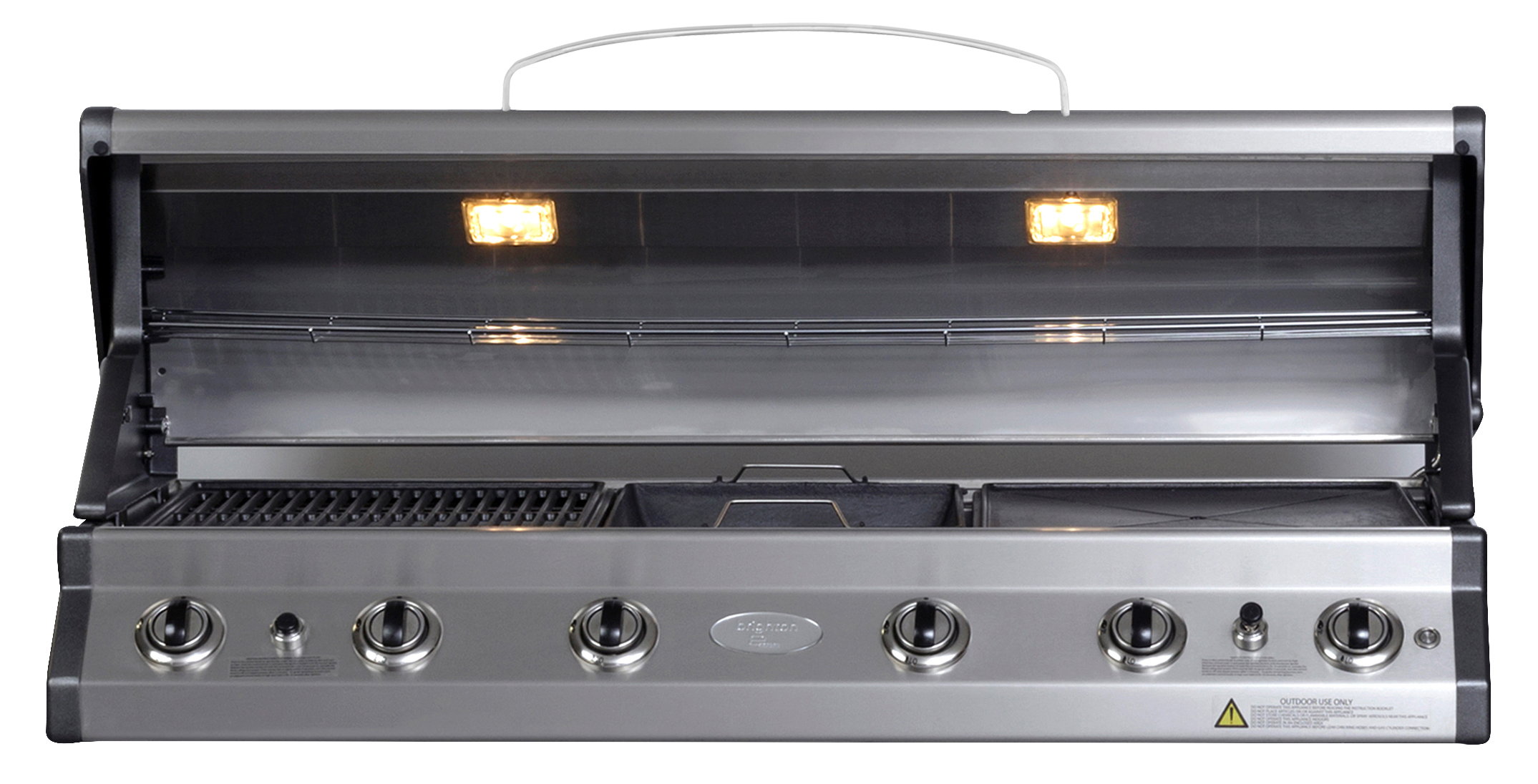 6-burner gas grill made of 304 stainless steel