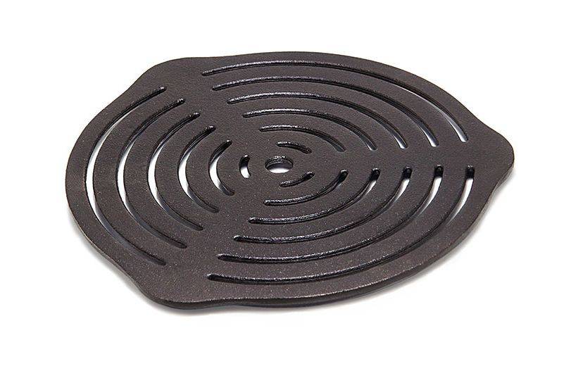 Cast iron grate insert