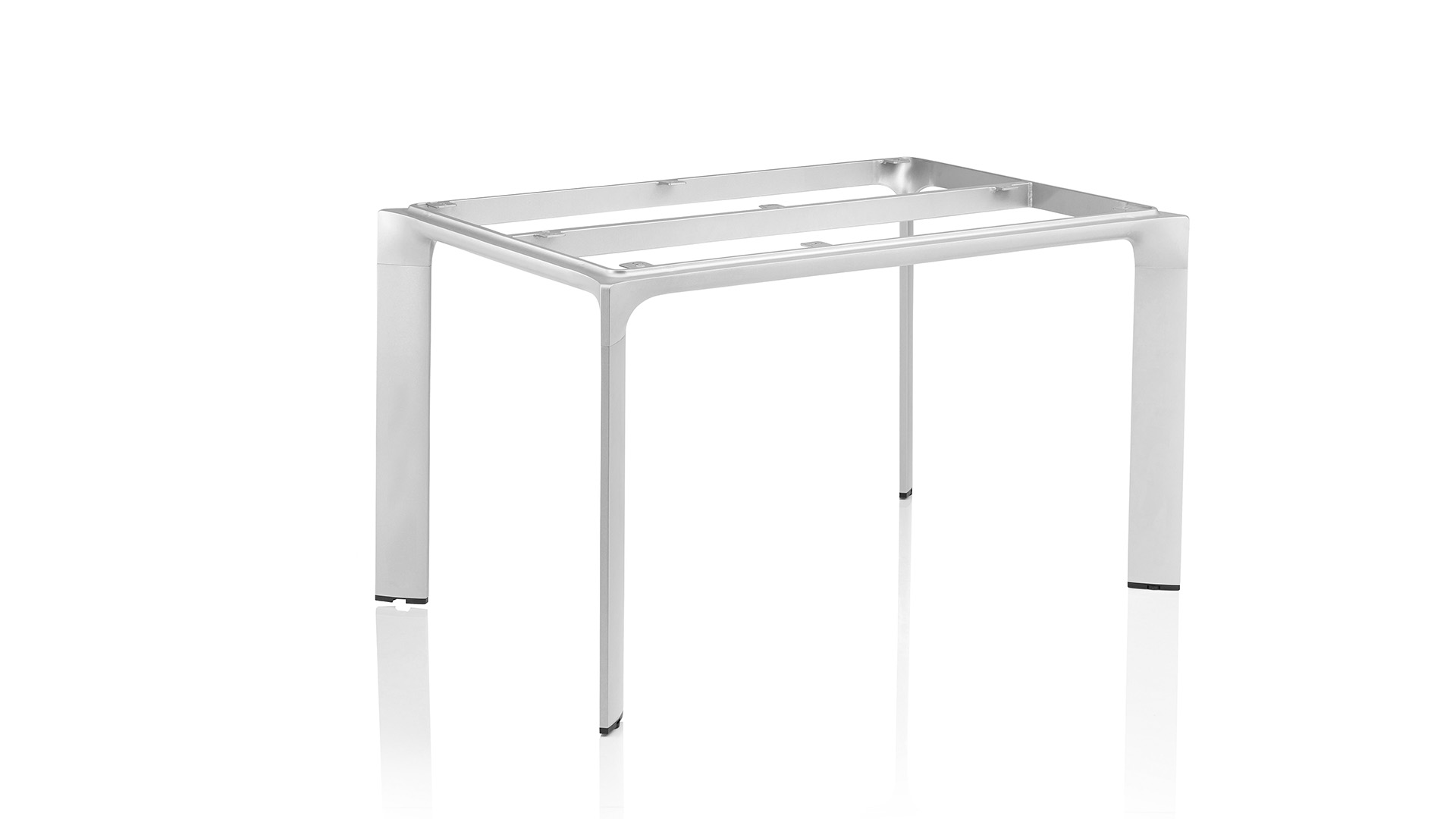 Table frame 140x70 cm, silver