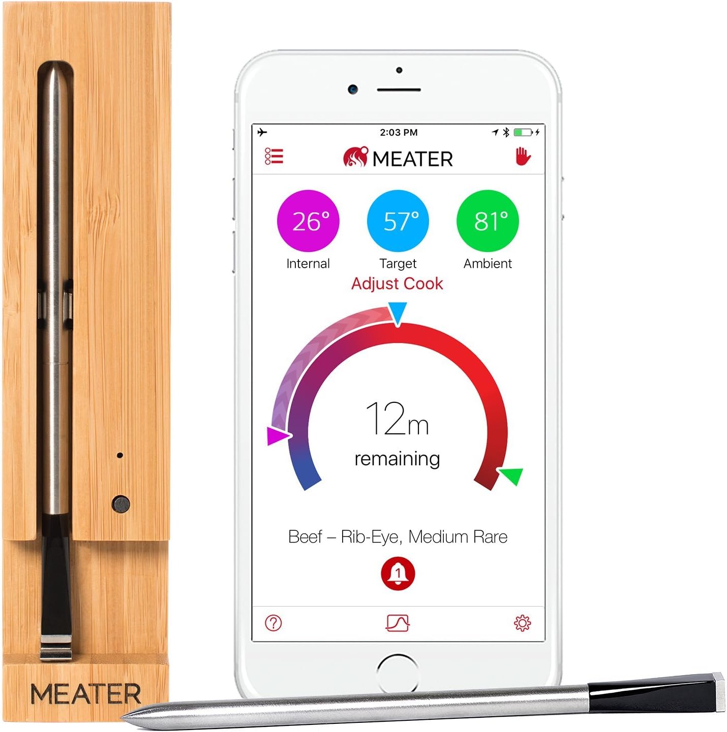 MEATER Thermometer (10m, Bluetooth)