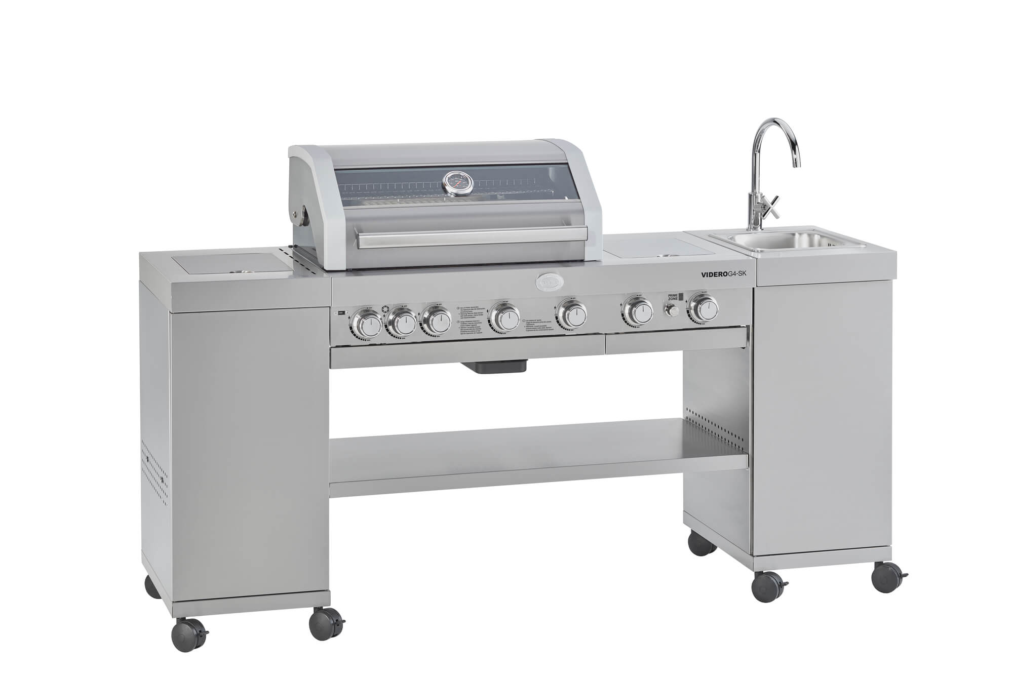 BBQ-Kitchen Videro G4-SK Vario+ stainless steel 50