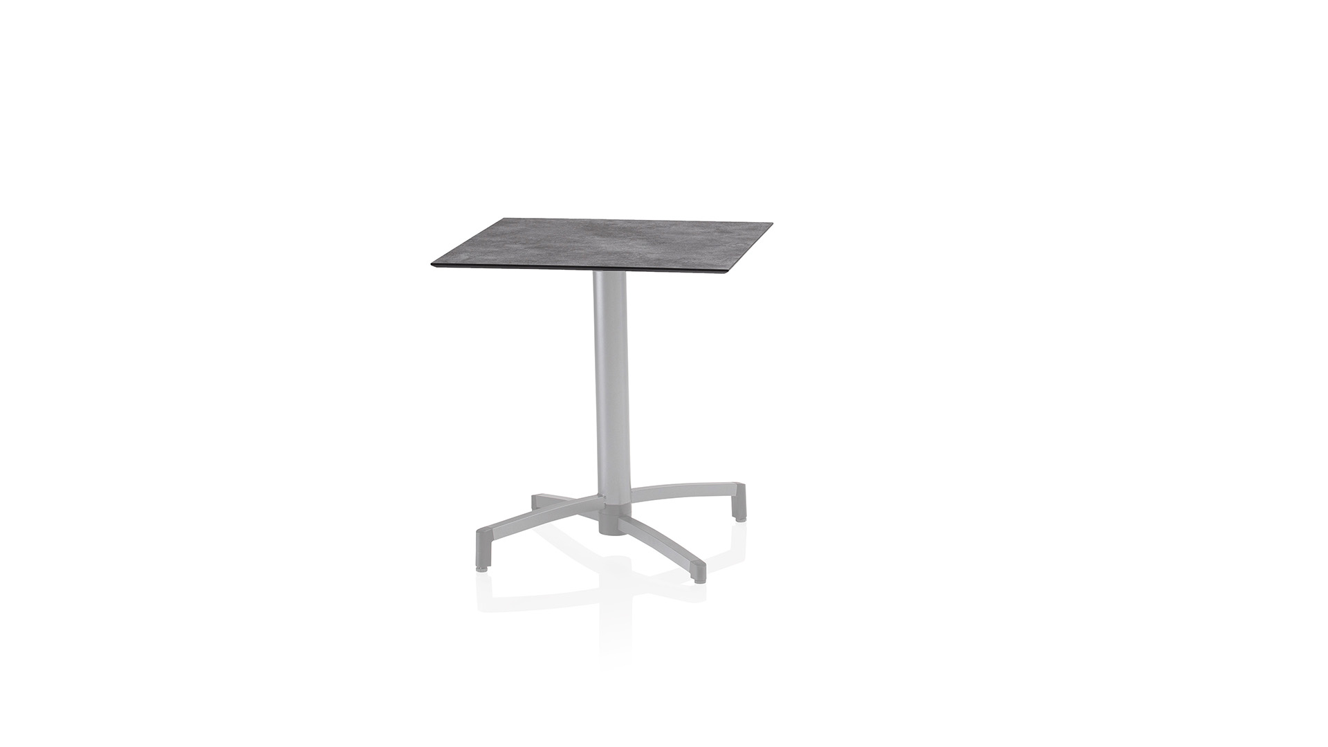 HPL table top 80x80 cm, anthracite