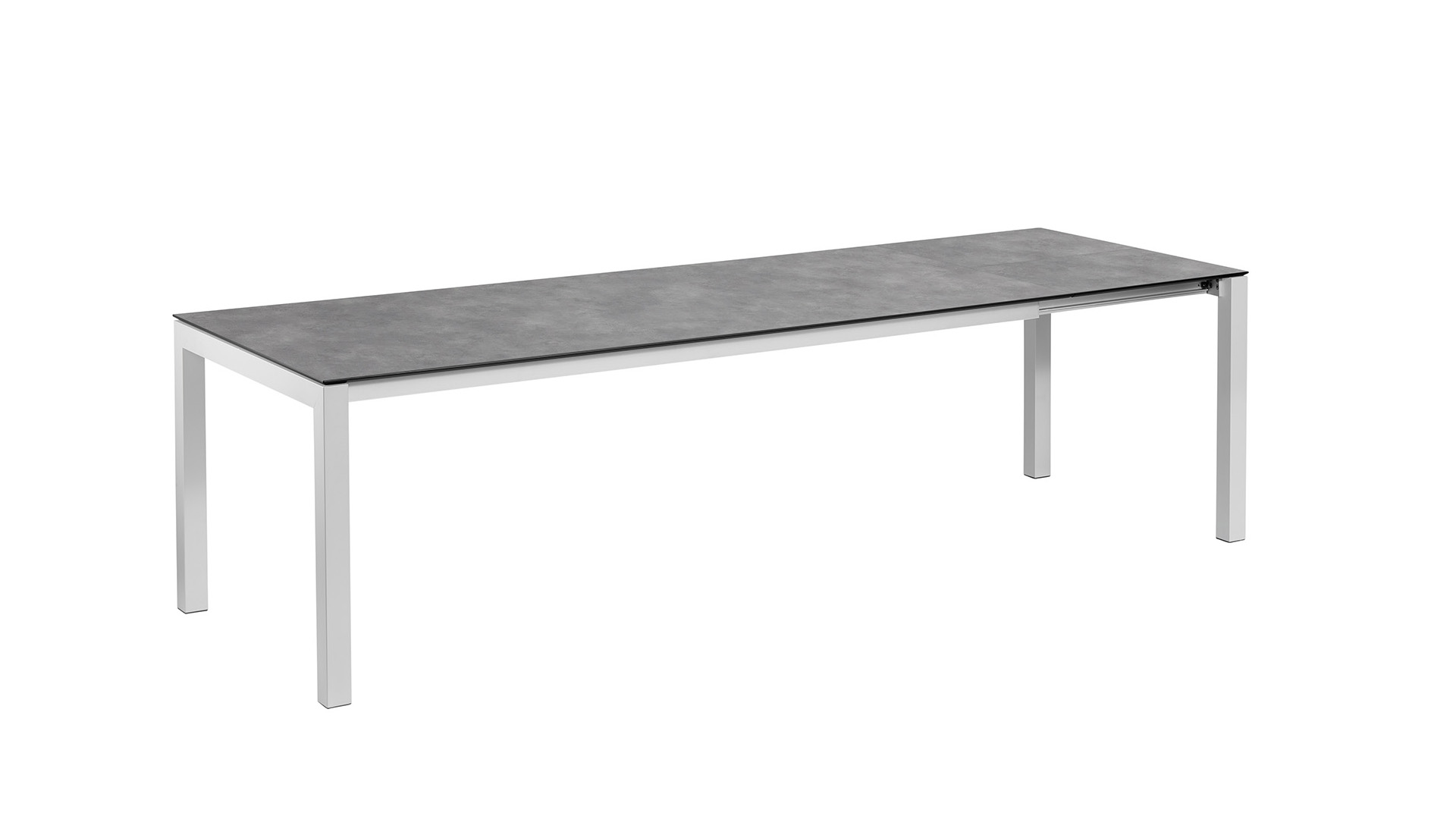 HPL extendable table 210/270/330x95 cm with butter