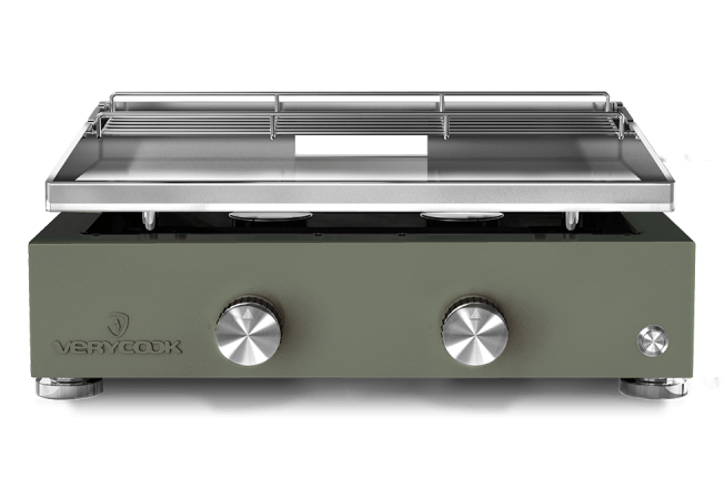 Plancha gas grill SIMPLICITY 2 burner - stainless 