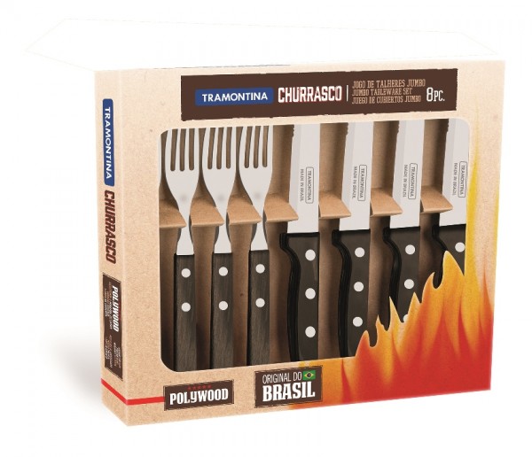 8 pcs. Steak cutlery set "Gaucho" 