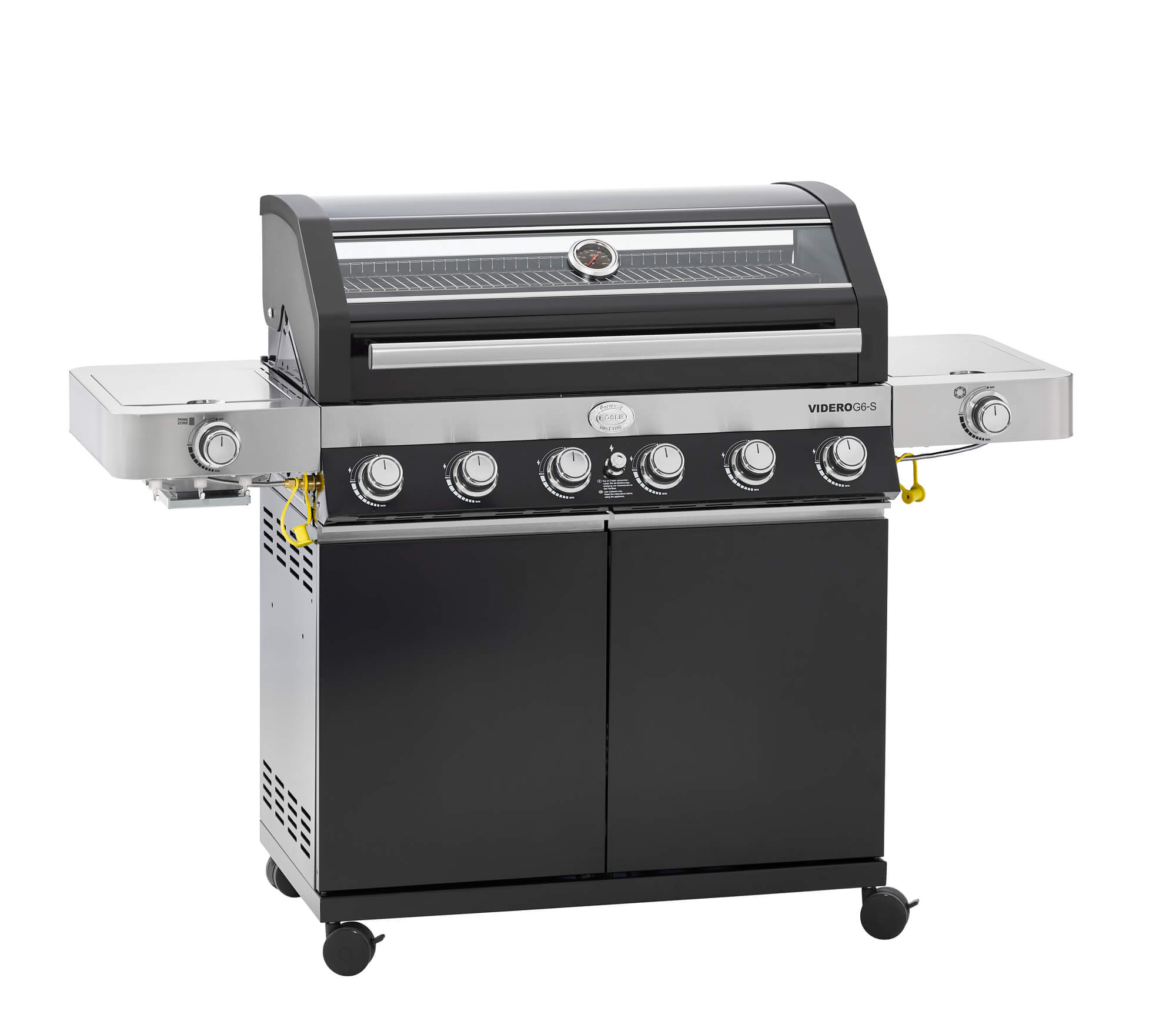 BBQ station Videro G6-S Vario+ black 50mbar