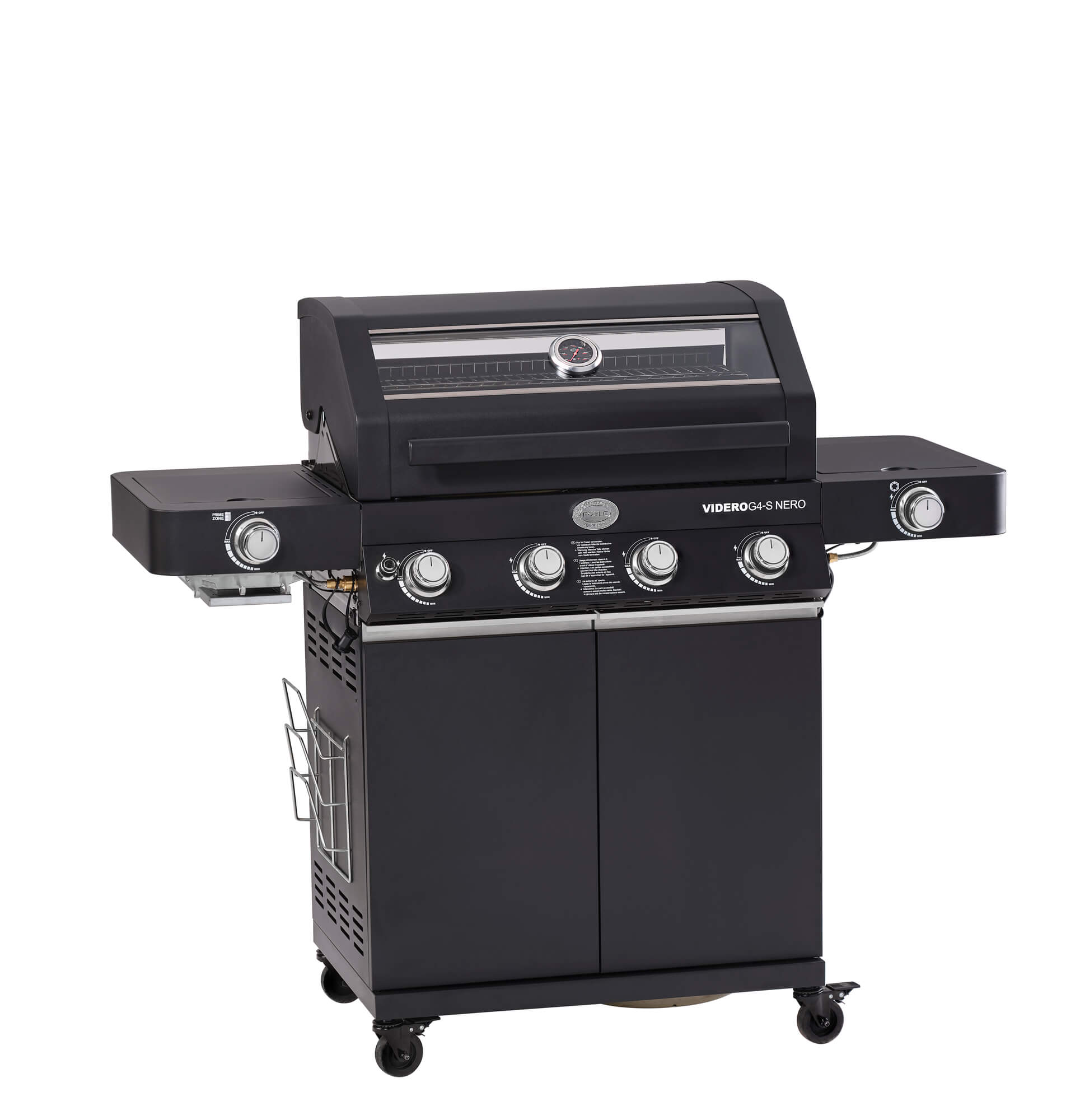 BBQ station Videro G4-S Vario+ Nero black 50mbar