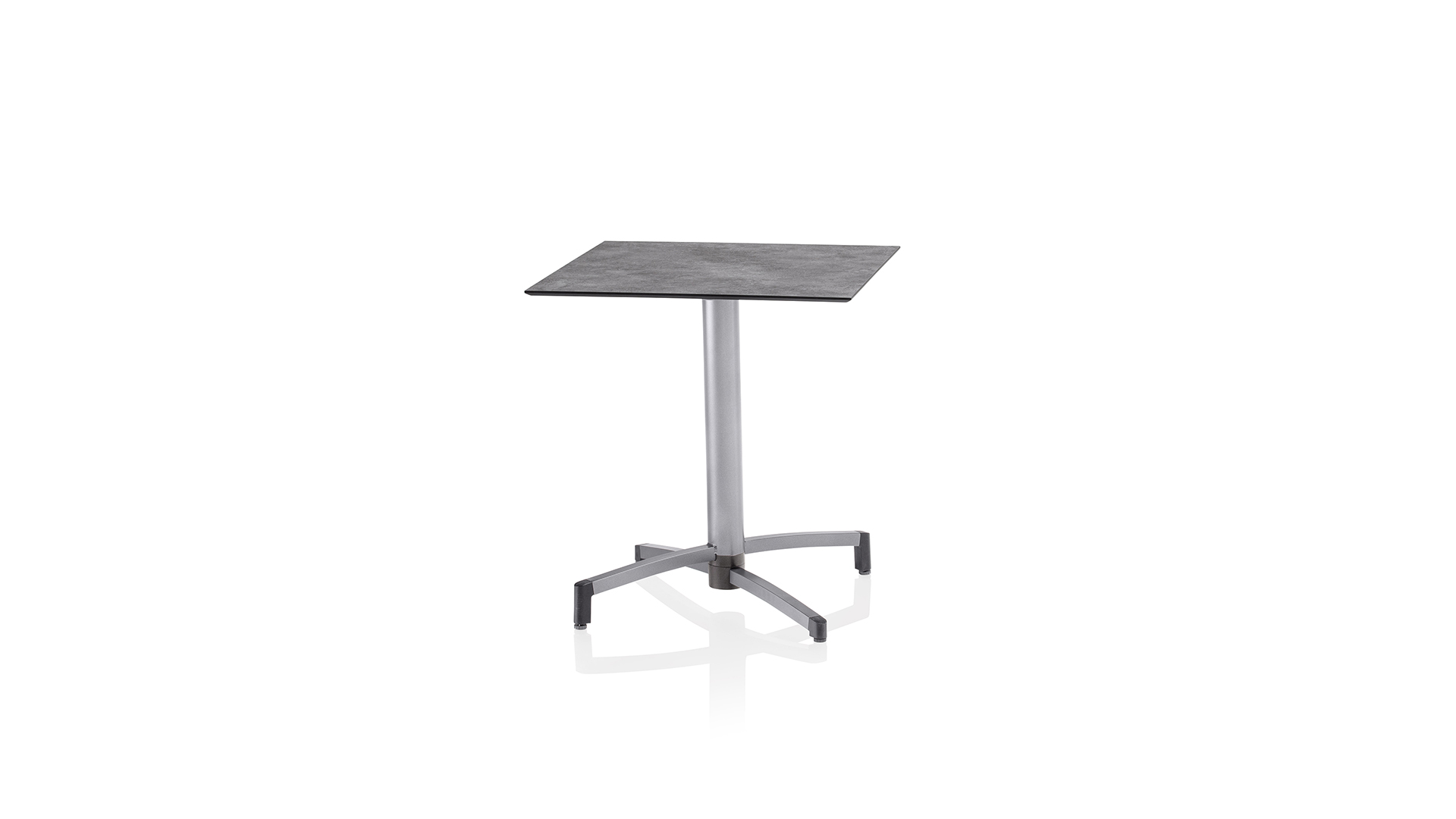 HPL table top 70x70 cm, anthracite