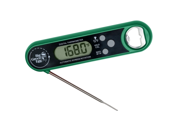 Digital thermometer with bottle opener