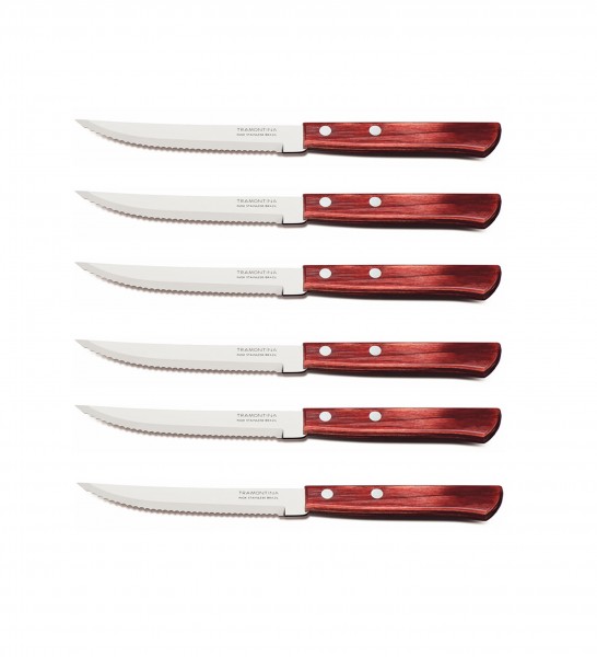 6 pcs. Steak/pizza knife set