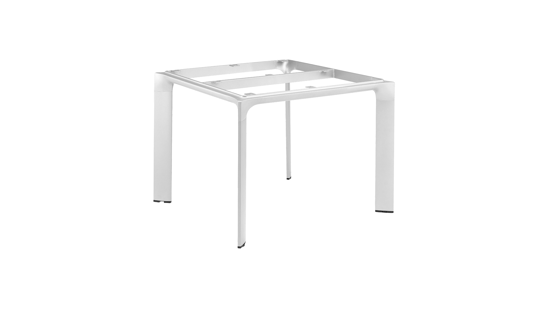 Table frame 95x95 cm, silver