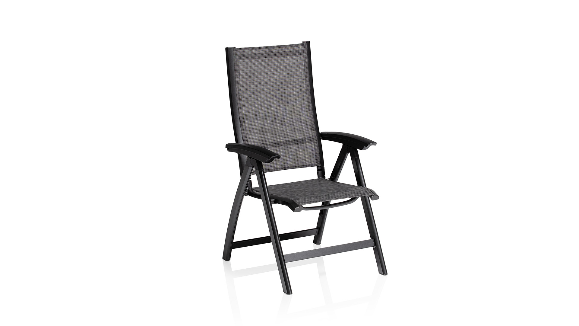 Multi-position armchair, anthracite/graphite