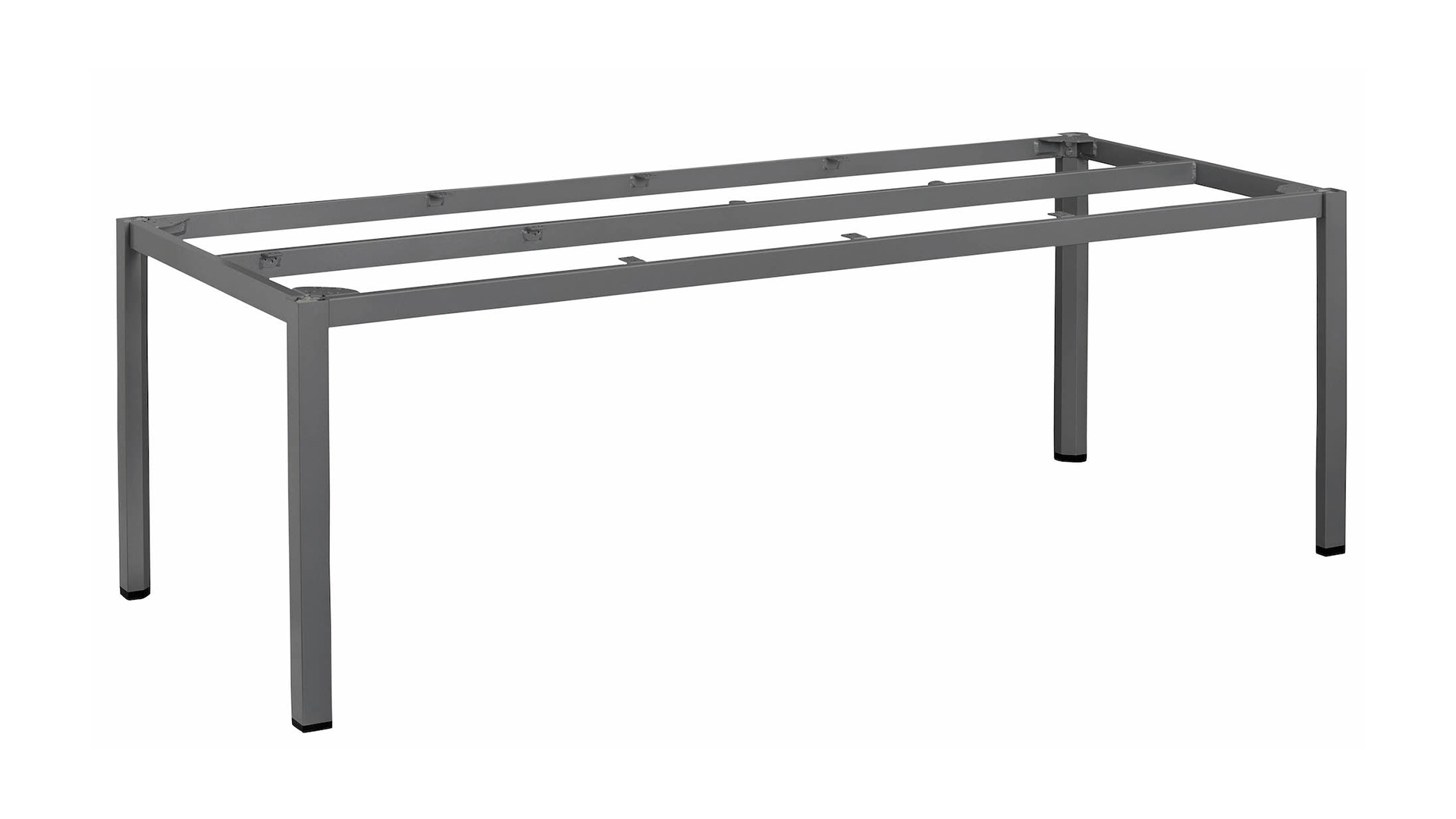 Casual dining table frame 220x95x68 cm, anthracite