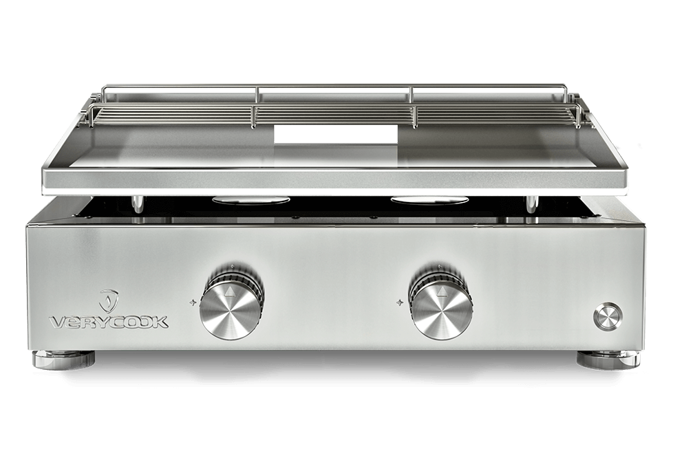 Plancha gas grill SIMPLICITY 2 burner - stainless 