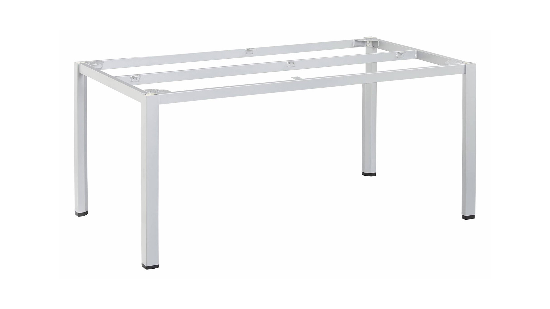 Table frame 180x95x72 cm, silver