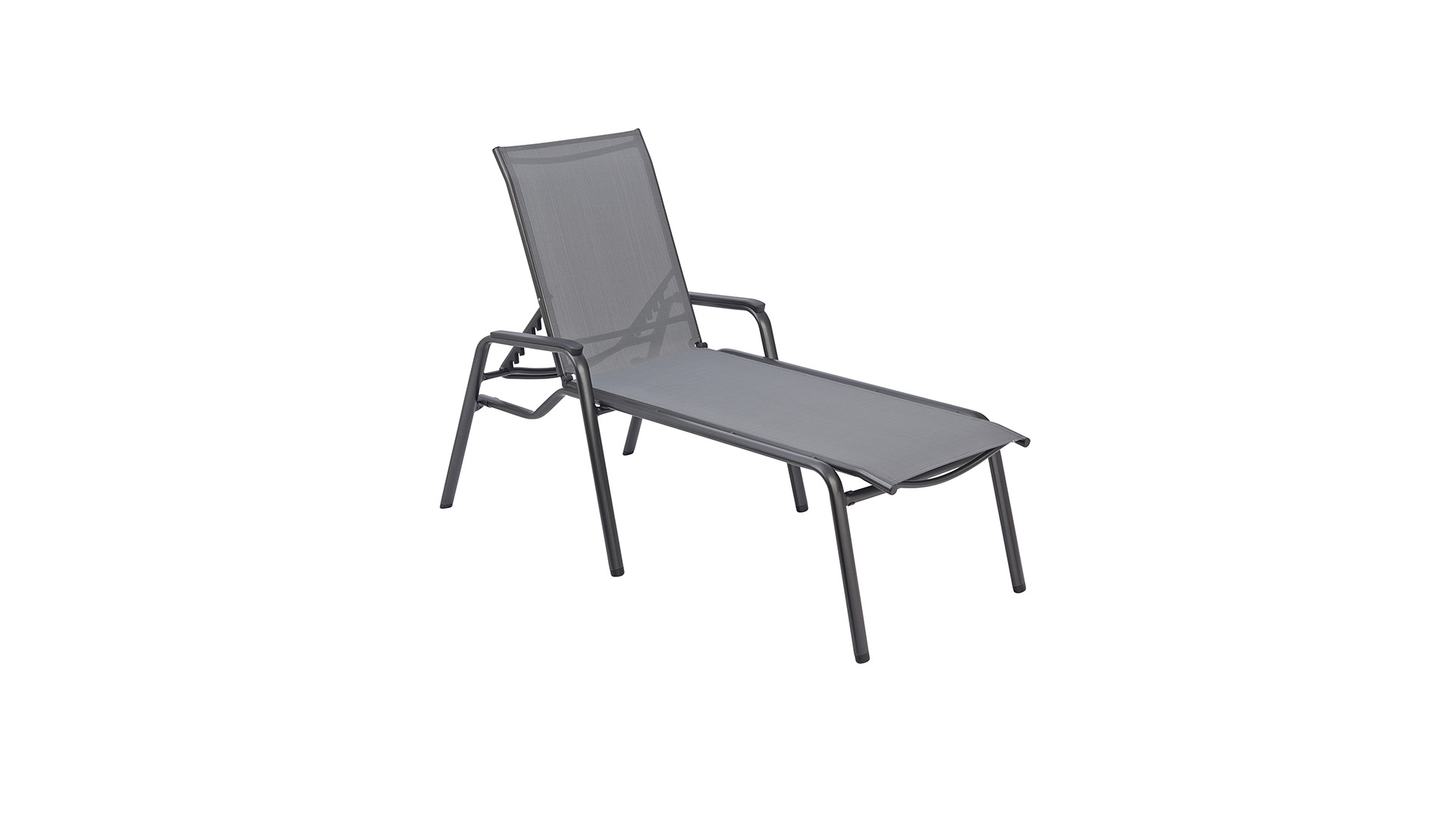 Stacking lounger, anthracite/anthracite-grey