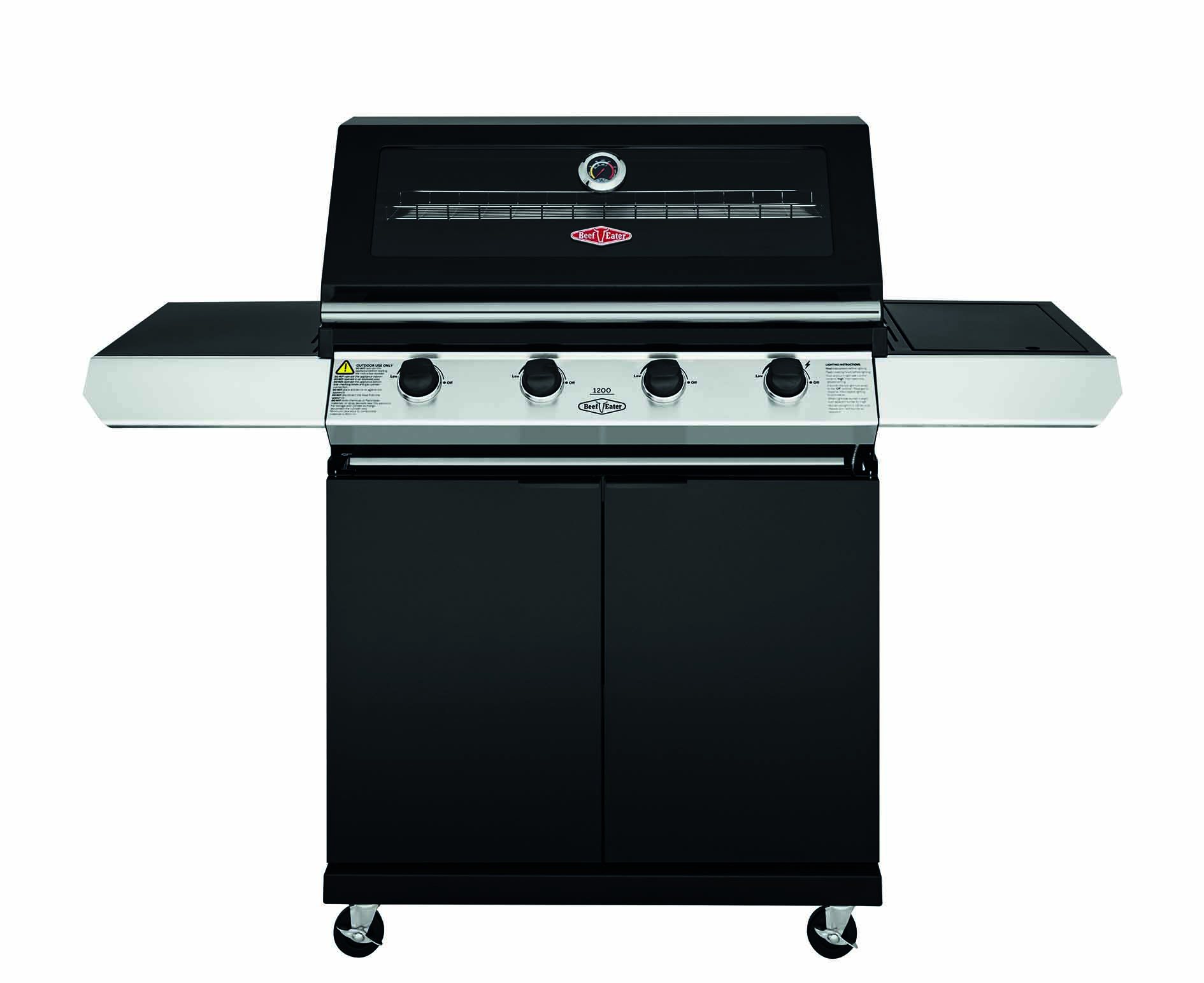 Beefeater 1200E Series - 4 burners black