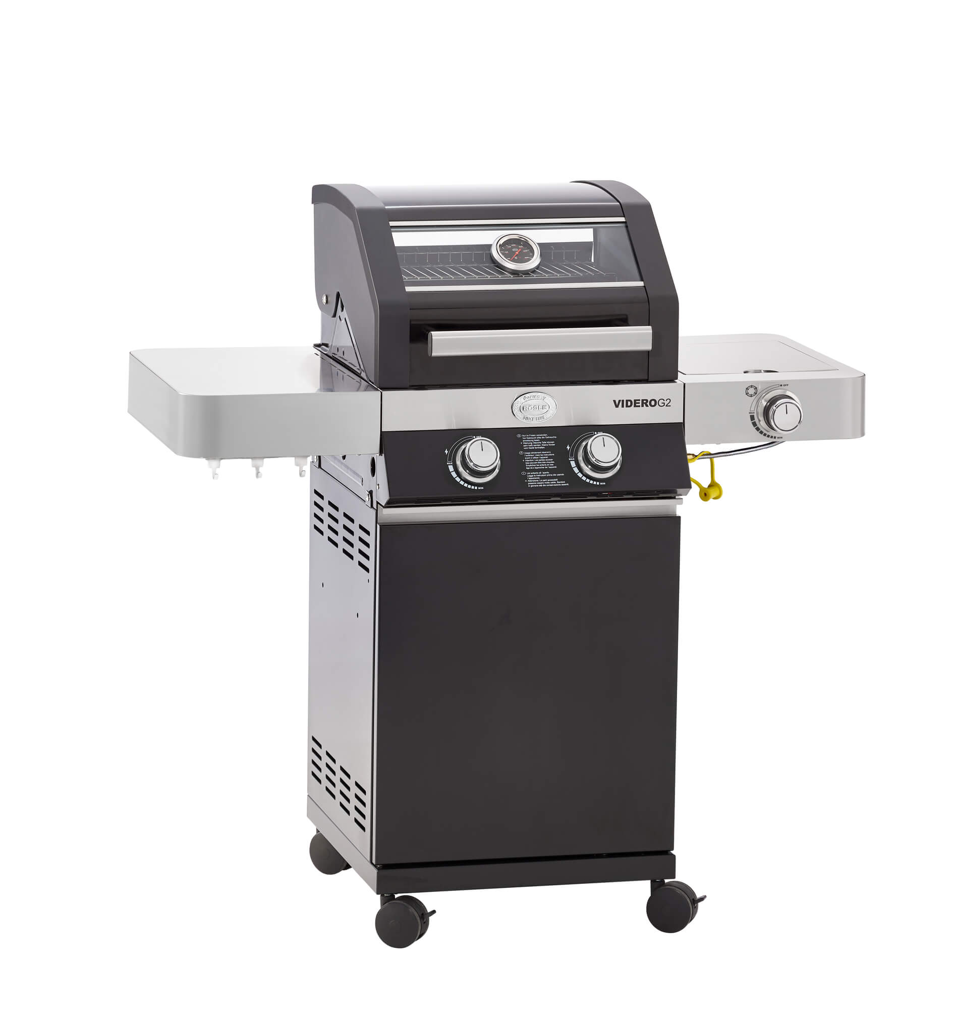 BBQ station Videro G2 black 50mbar