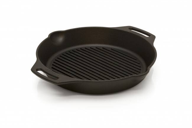 Grill fire pan gp30h with two handles