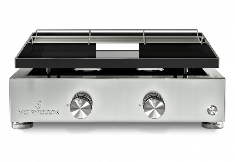 Plancha gas grill SIMPLICITY 2 burner - enamelled