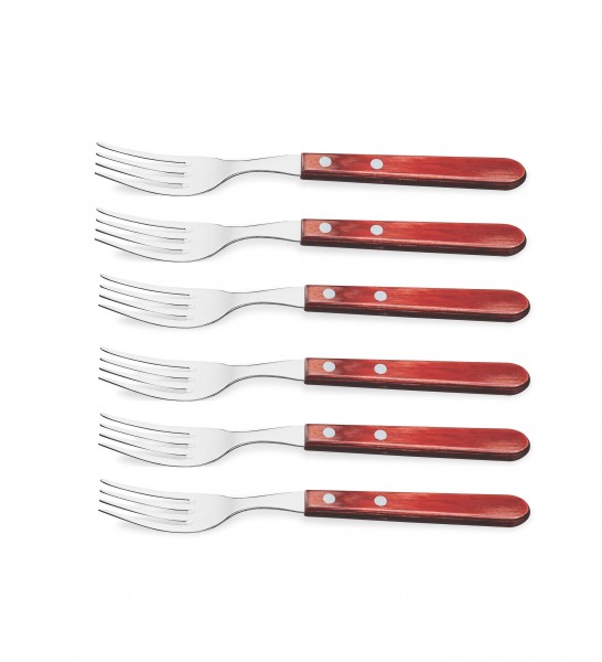 6 pcs. Jumbo Steak Fork Set