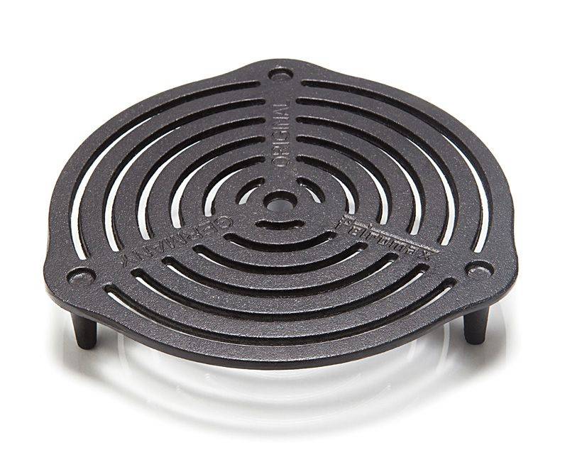 Cast iron stacking grate