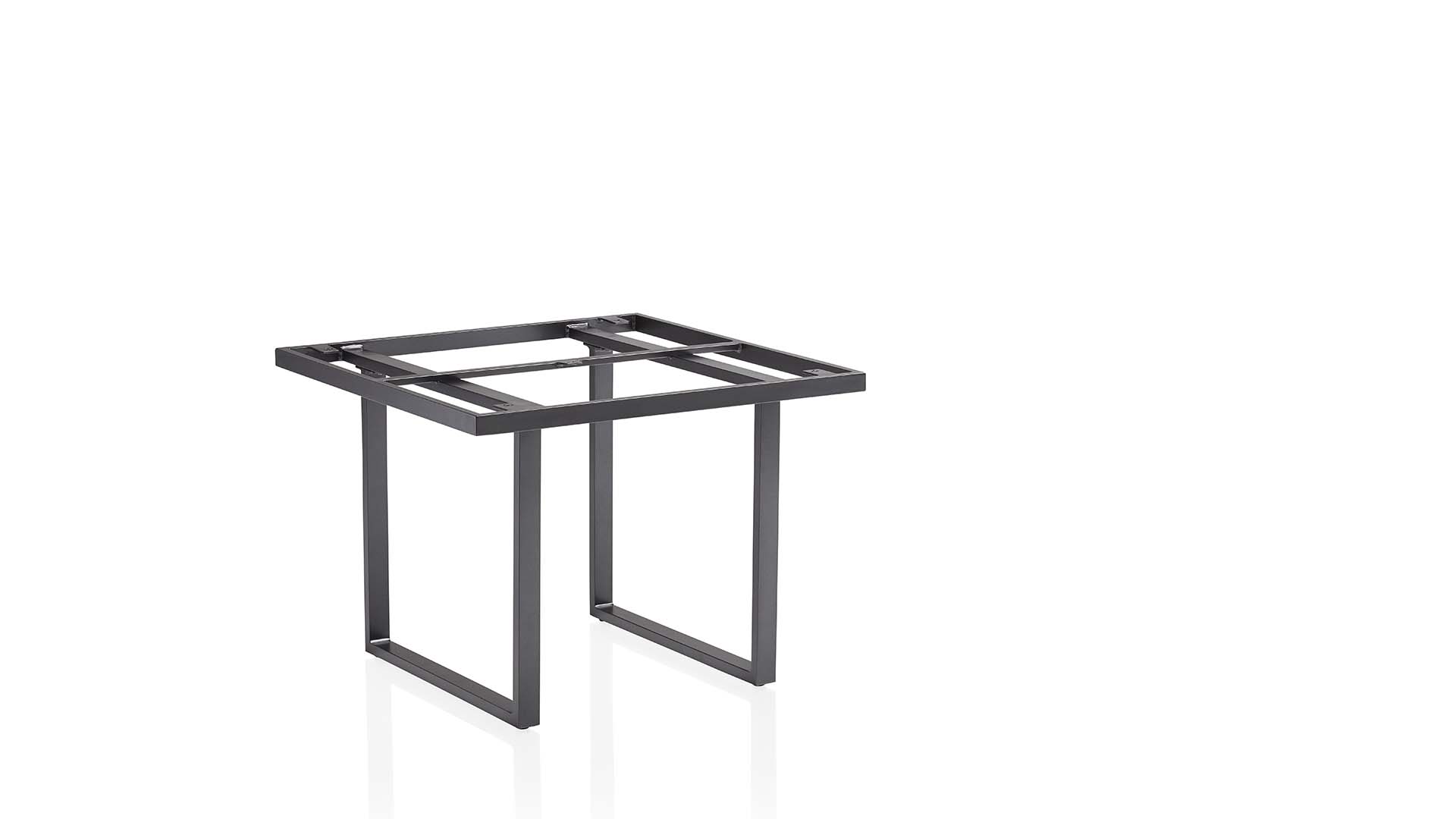 Casual dining table frame 95x95x68 cm, anthracite