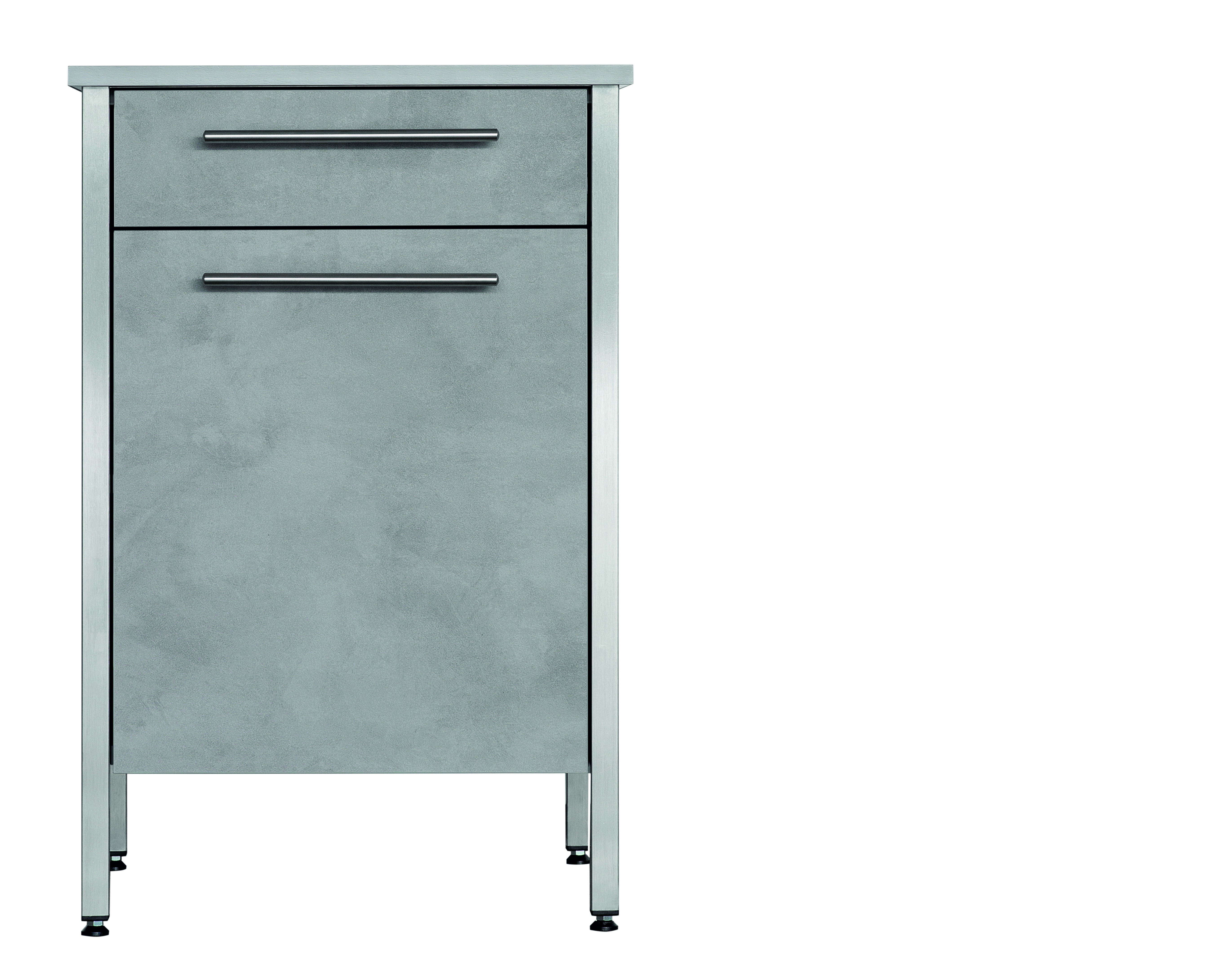 THE SPACESAVER Outdoor kitchen cabinet with doors 