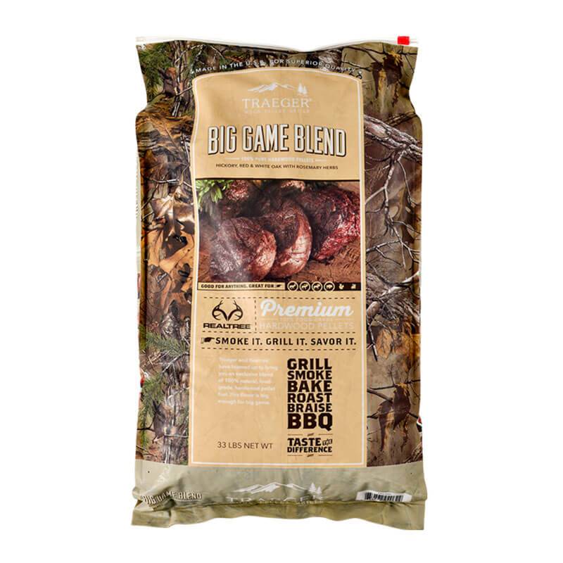 Traeger Hardwood Pellets Realtree Big Game Blend,